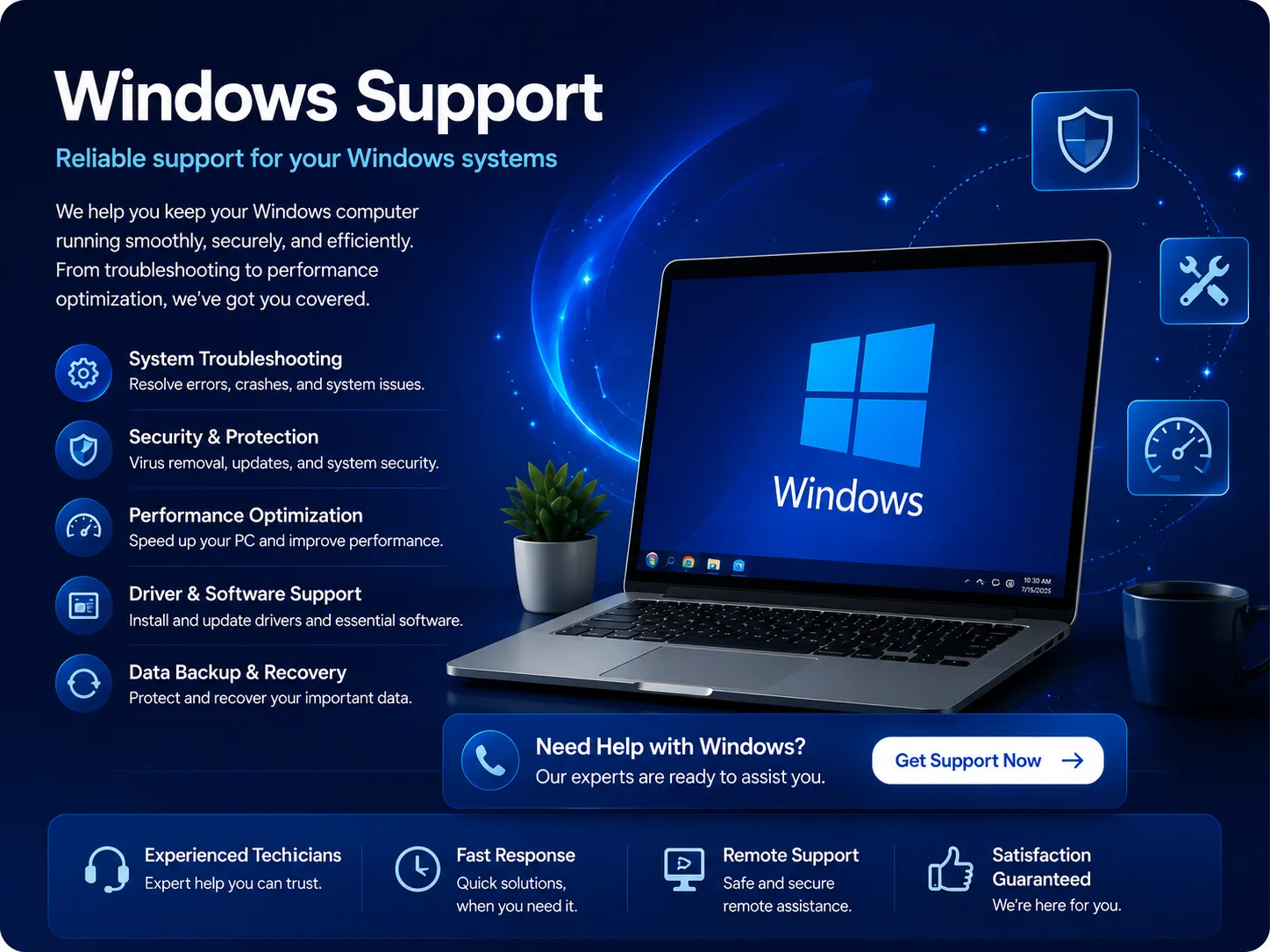Windows computer support and troubleshooting